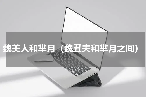 魏美人和芈月（魏丑夫和芈月之间）