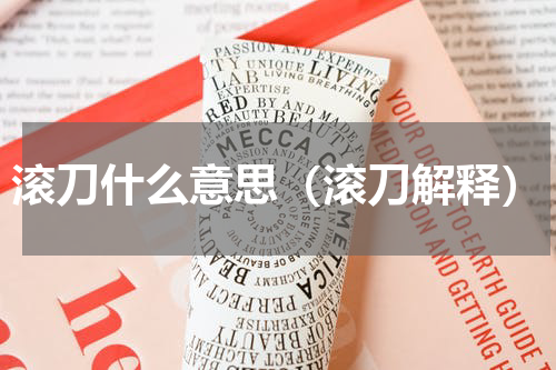 滚刀什么意思（滚刀解释）