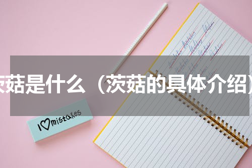 茨菇是什么（茨菇的具体介绍）