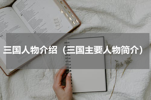三国人物介绍（三国主要人物简介）