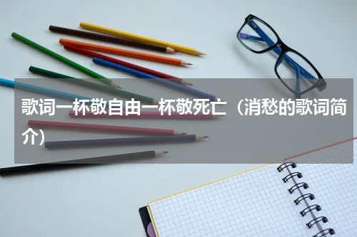歌词一杯敬自由一杯敬死亡（消愁的歌词简介）