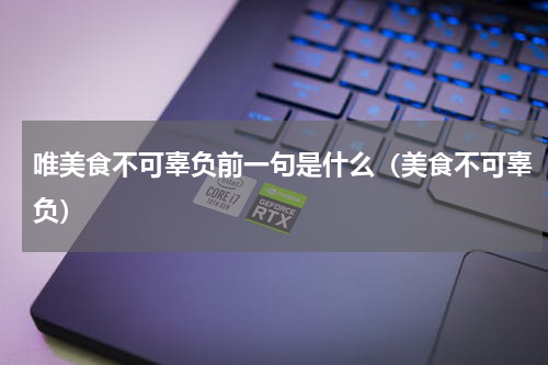 唯美食不可辜负前一句是什么（美食不可辜负）