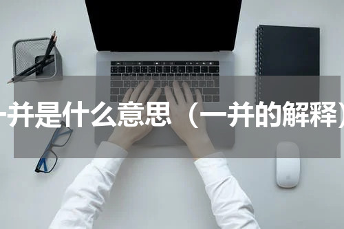 一并是什么意思（一并的解释）
