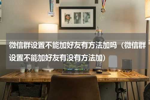 微信群设置不能加好友有方法加吗（微信群设置不能加好友有没有方法加）