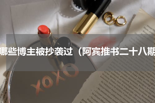 有哪些博主被抄袭过（阿宾推书二十八期）