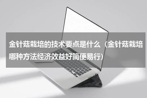 金针菇栽培的技术要点是什么（金针菇栽培哪种方法经济效益好简便易行）