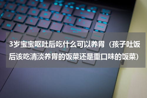 3岁宝宝呕吐后吃什么可以养胃（孩子吐饭后该吃清淡养胃的饭菜还是重口味的饭菜）