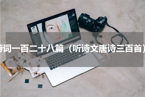 诗词一百二十八篇（听诗文唐诗三百首）