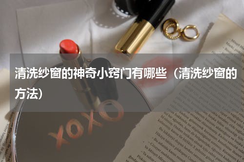清洗纱窗的神奇小窍门有哪些（清洗纱窗的方法）