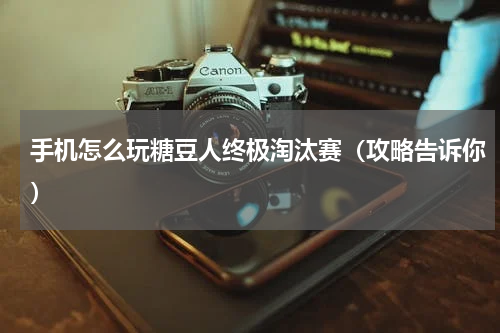 手机怎么玩糖豆人终极淘汰赛（攻略告诉你）