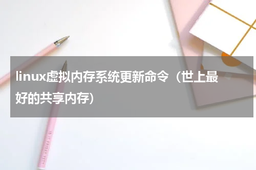 linux虚拟内存系统更新命令（世上最好的共享内存）