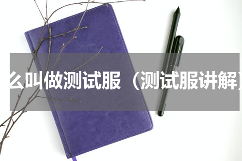 什么叫做测试服（测试服讲解）