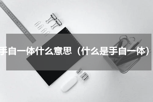手自一体什么意思（什么是手自一体）