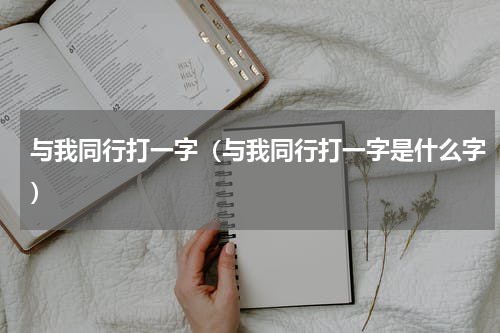 与我同行打一字（与我同行打一字是什么字）