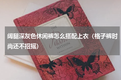 阔腿深灰色休闲裤怎么搭配上衣（格子裤时尚还不招摇）