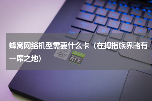 蜂窝网络机型需要什么卡（在拇指族界略有一席之地）