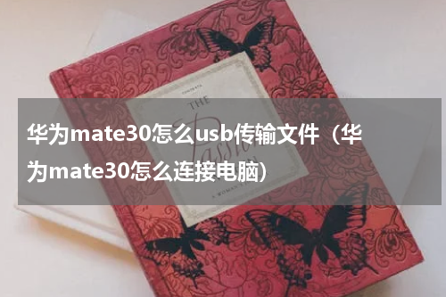 华为mate30怎么usb传输文件（华为mate30怎么连接电脑）
