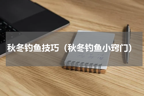 秋冬钓鱼技巧（秋冬钓鱼小窍门）
