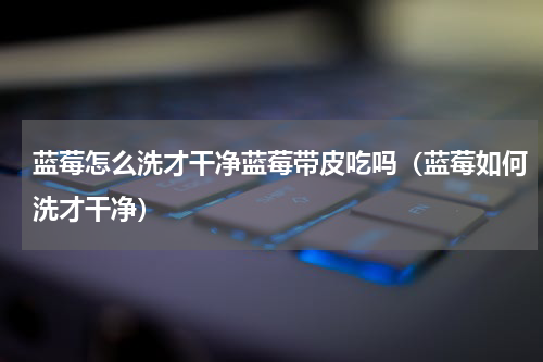 蓝莓怎么洗才干净蓝莓带皮吃吗（蓝莓如何洗才干净）