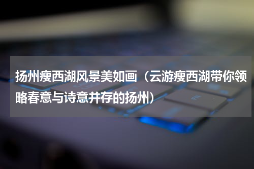 扬州瘦西湖风景美如画（云游瘦西湖带你领略春意与诗意并存的扬州）