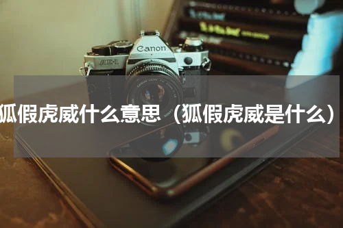 狐假虎威什么意思（狐假虎威是什么）