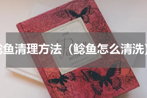 鲶鱼清理方法（鲶鱼怎么清洗）