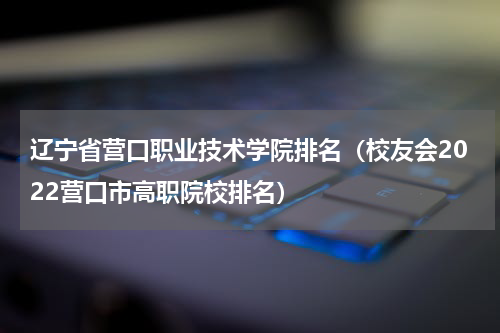 辽宁省营口职业技术学院排名（校友会2022营口市高职院校排名）