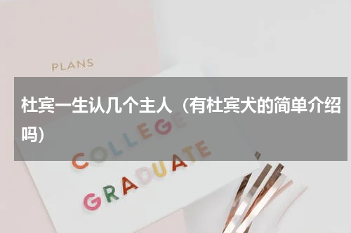 杜宾一生认几个主人（有杜宾犬的简单介绍吗）