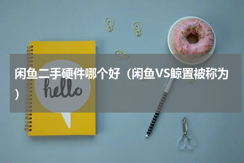 闲鱼二手硬件哪个好（闲鱼VS鲸置被称为）