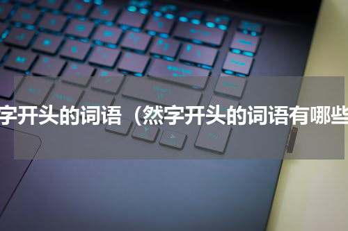 然字开头的词语（然字开头的词语有哪些）
