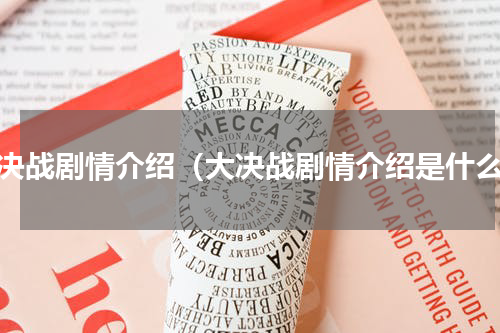 大决战剧情介绍（大决战剧情介绍是什么）