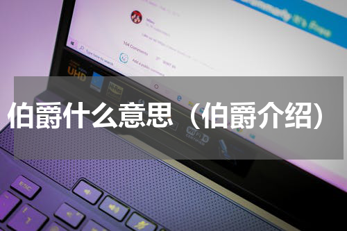 伯爵什么意思（伯爵介绍）