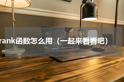 rank函数怎么用（一起来看看吧）