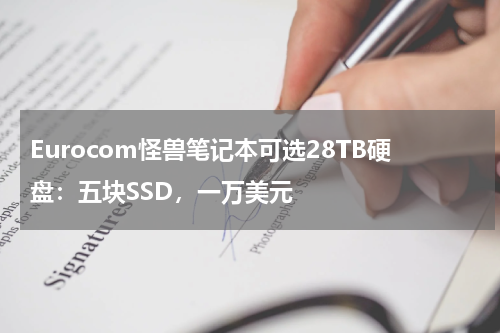 Eurocom怪兽笔记本可选28TB硬盘：五块SSD，一万美元