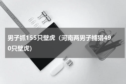 男子抓155只壁虎（河南两男子捕猎490只壁虎）
