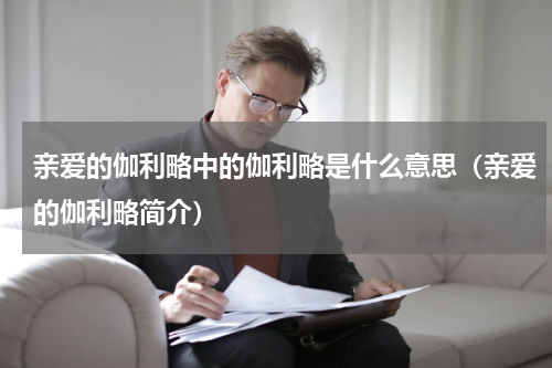 亲爱的伽利略中的伽利略是什么意思（亲爱的伽利略简介）