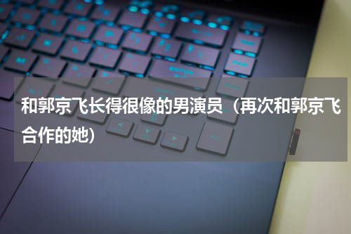 和郭京飞长得很像的男演员（再次和郭京飞合作的她）