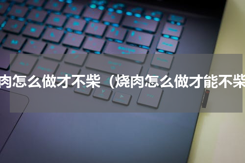烧肉怎么做才不柴（烧肉怎么做才能不柴）
