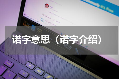 诺字意思（诺字介绍）