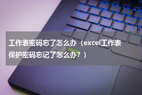 工作表密码忘了怎么办（excel工作表保护密码忘记了怎么办？）