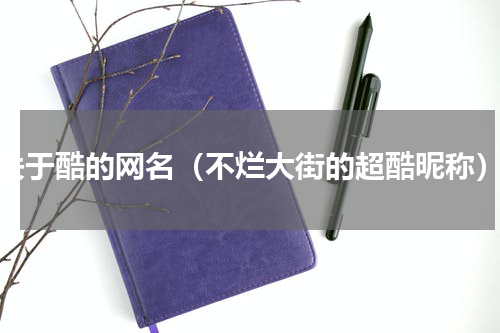 关于酷的网名（不烂大街的超酷昵称）