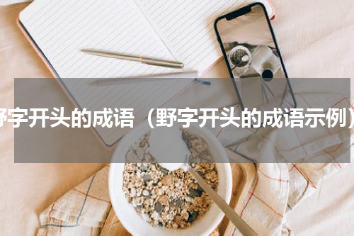 野字开头的成语（野字开头的成语示例）