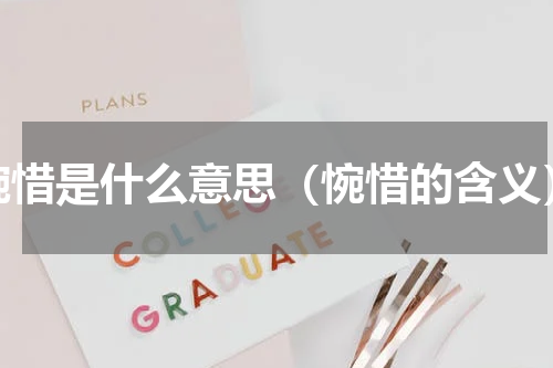惋惜是什么意思（惋惜的含义）