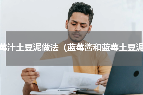蓝莓汁土豆泥做法（蓝莓酱和蓝莓土豆泥）