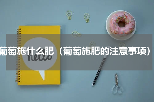 葡萄施什么肥（葡萄施肥的注意事项）