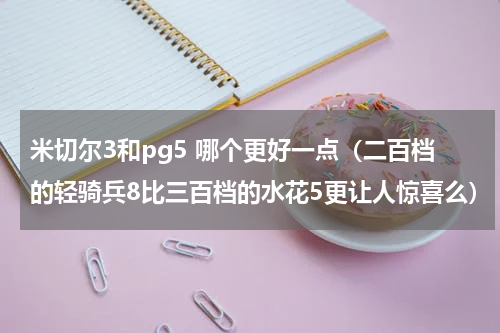 米切尔3和pg5 哪个更好一点（二百档的轻骑兵8比三百档的水花5更让人惊喜么）