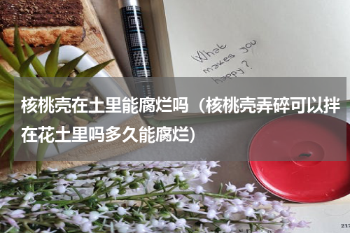 核桃壳在土里能腐烂吗（核桃壳弄碎可以拌在花土里吗多久能腐烂）