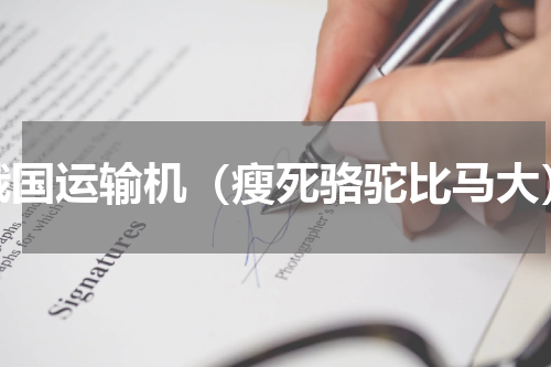 俄国运输机（瘦死骆驼比马大）