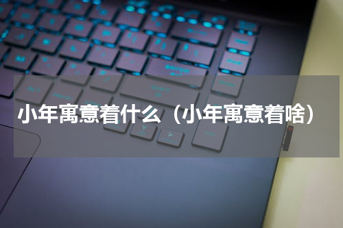 小年寓意着什么（小年寓意着啥）