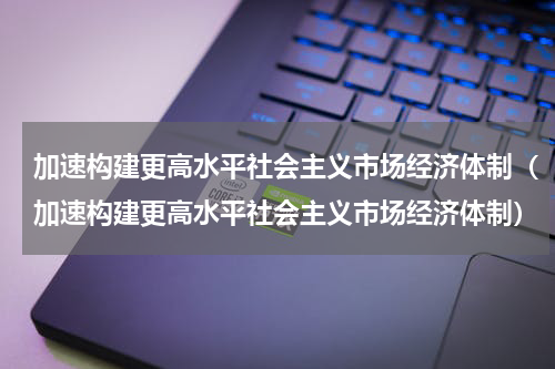 加速构建更高水平社会主义市场经济体制（加速构建更高水平社会主义市场经济体制）